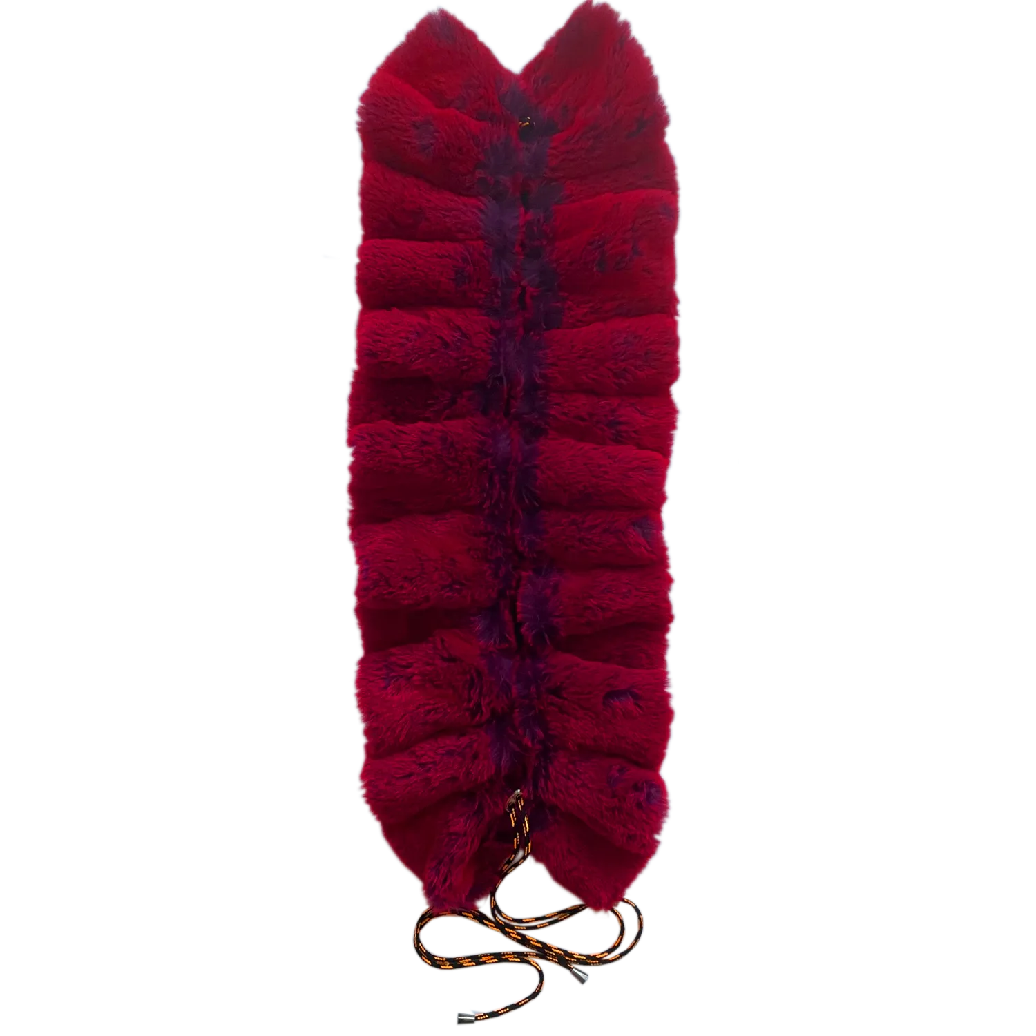 BIOFUR™ Red Fox Drawstring Scarf