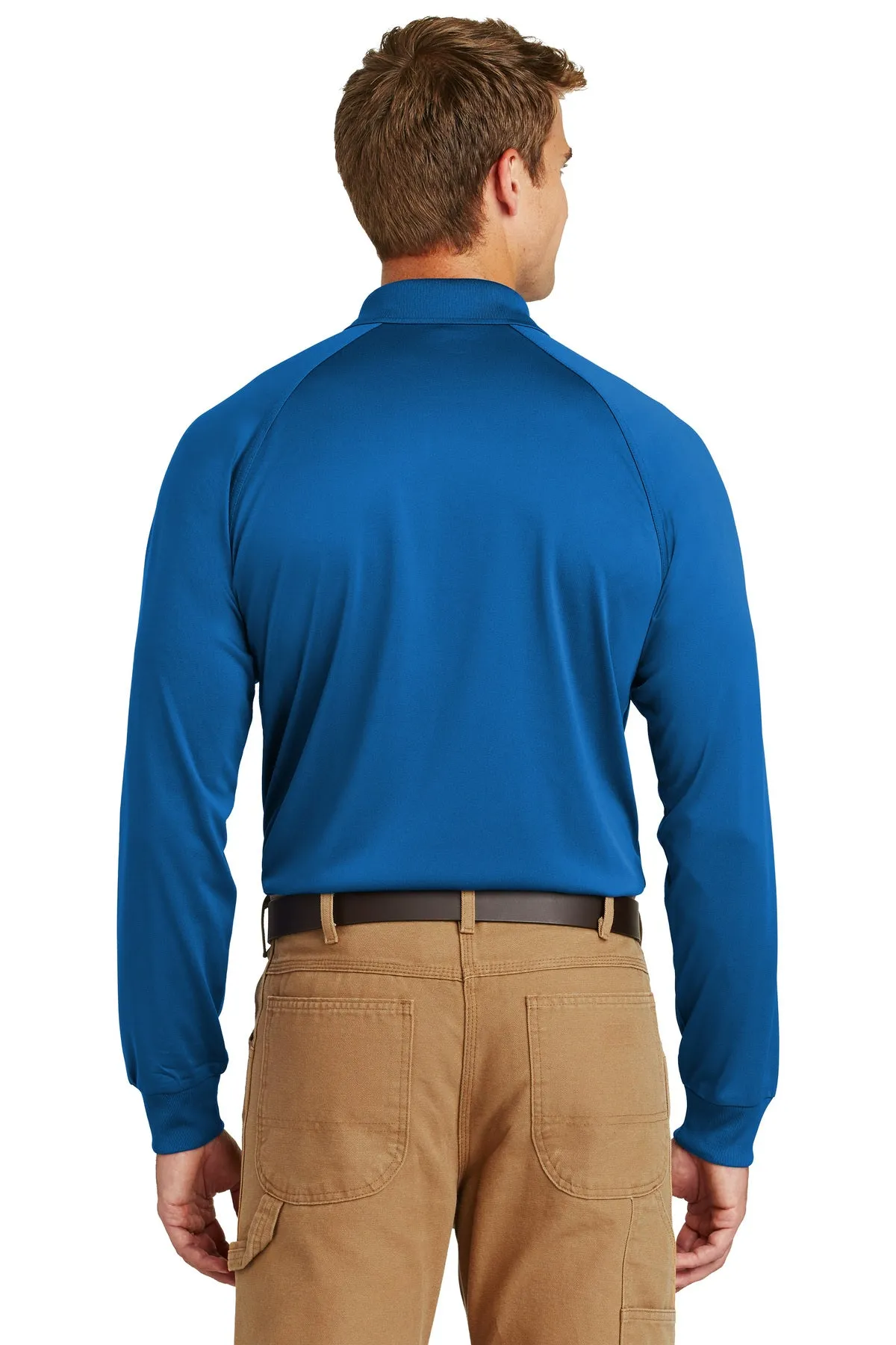 CornerStone Long Sleeve Tactical Polo, Royal