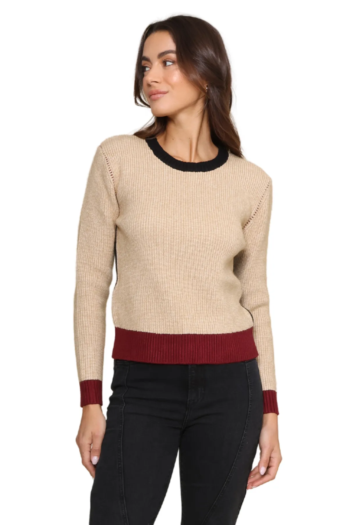 Esme Color Block Sweater