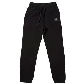 Fox Racing  Boys Black Standard Issue Fleece Pants Relaxed Fit Casual Sweatpants