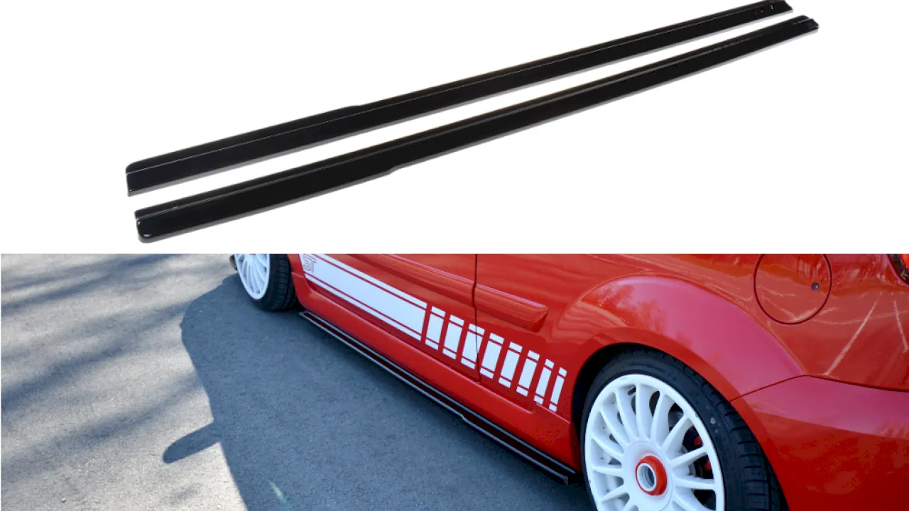 Maxton Design - SIDE SKIRTS DIFFUSERS FORD FIESTA MK6 ST (2004-2008)