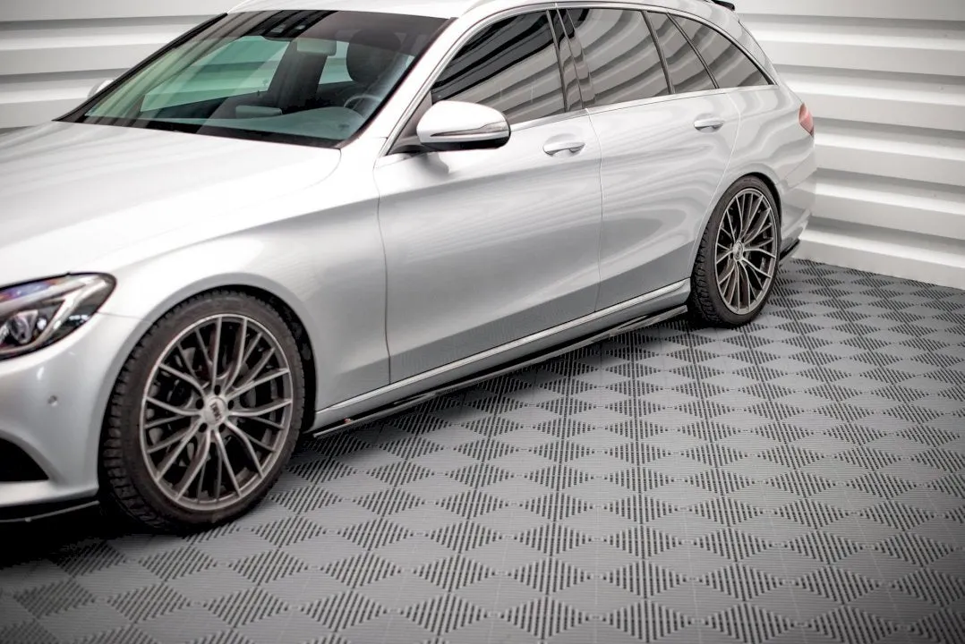 Maxton Design - SIDE SKIRTS DIFFUSERS MERCEDES C W205 (2014-2018)