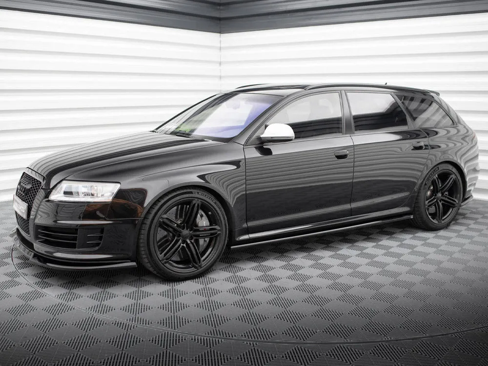 Maxton Design - SIDE SKIRTS DIFFUSERS V.2 AUDI RS6 AVANT C6