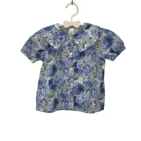 Peter Pan Collared Floral Shirt