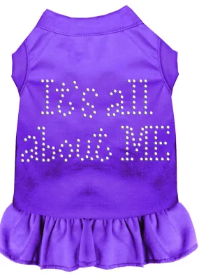 Rhinestone All About Me Dress Purple Xl (16)